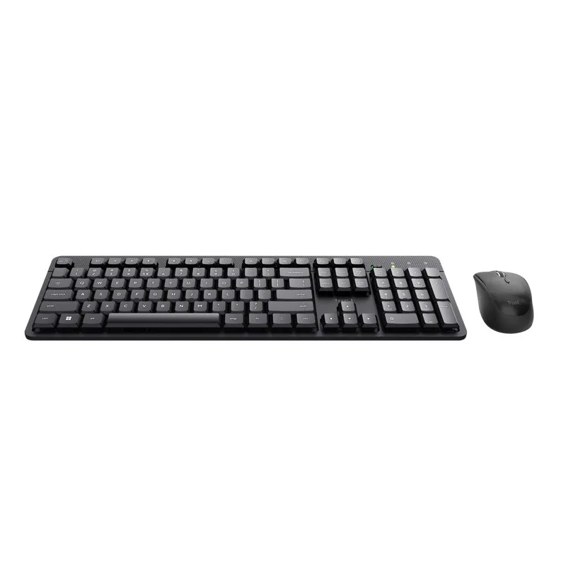 Tastatura si mouse WirelessTrust ODY II / Black
