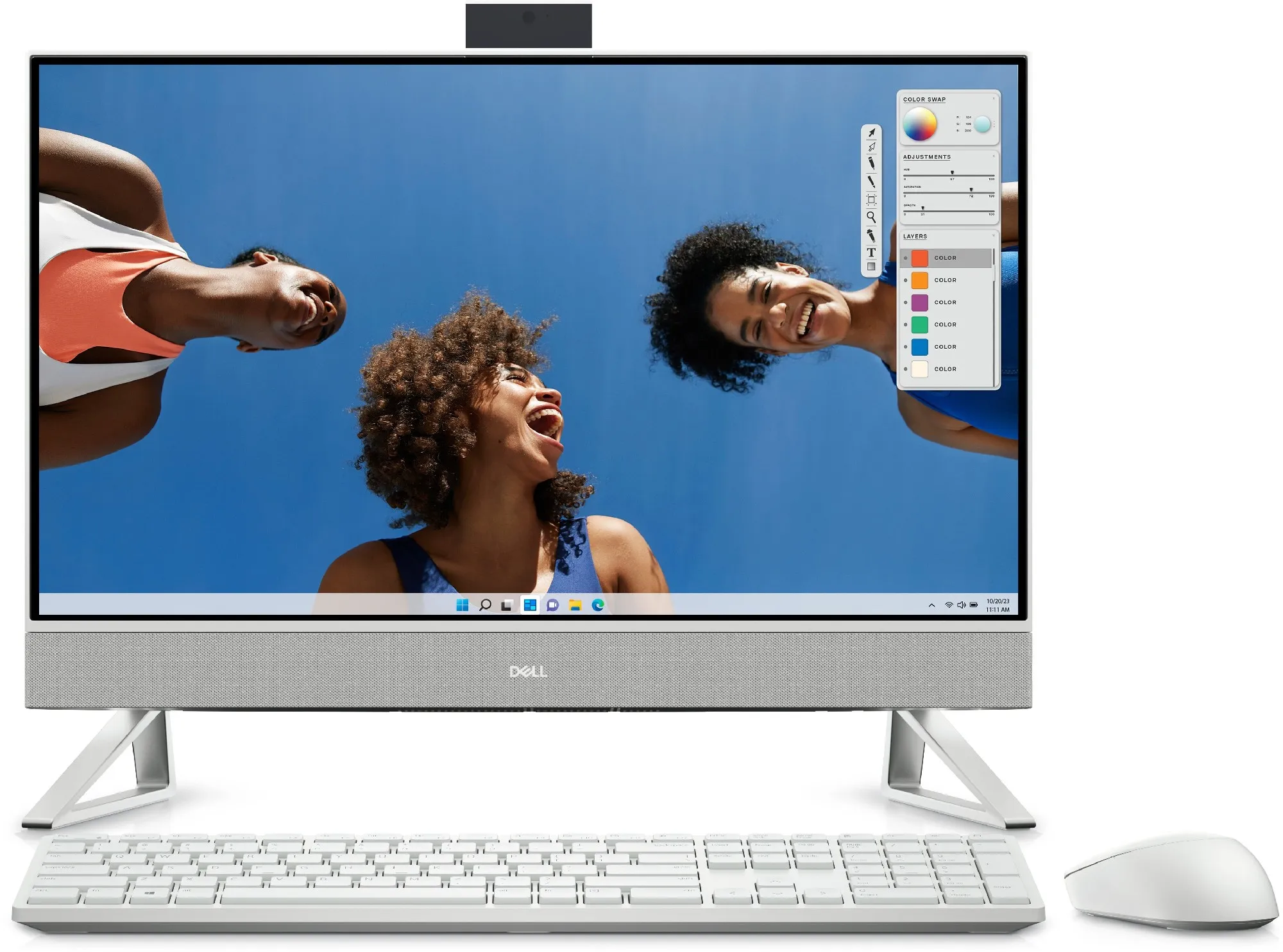 All-in-One PC 23,8” DELL lnspiron 5430/ Intel Core 5 120U/ 16GB / 1TB SSD/ Win10Home / Pearl White