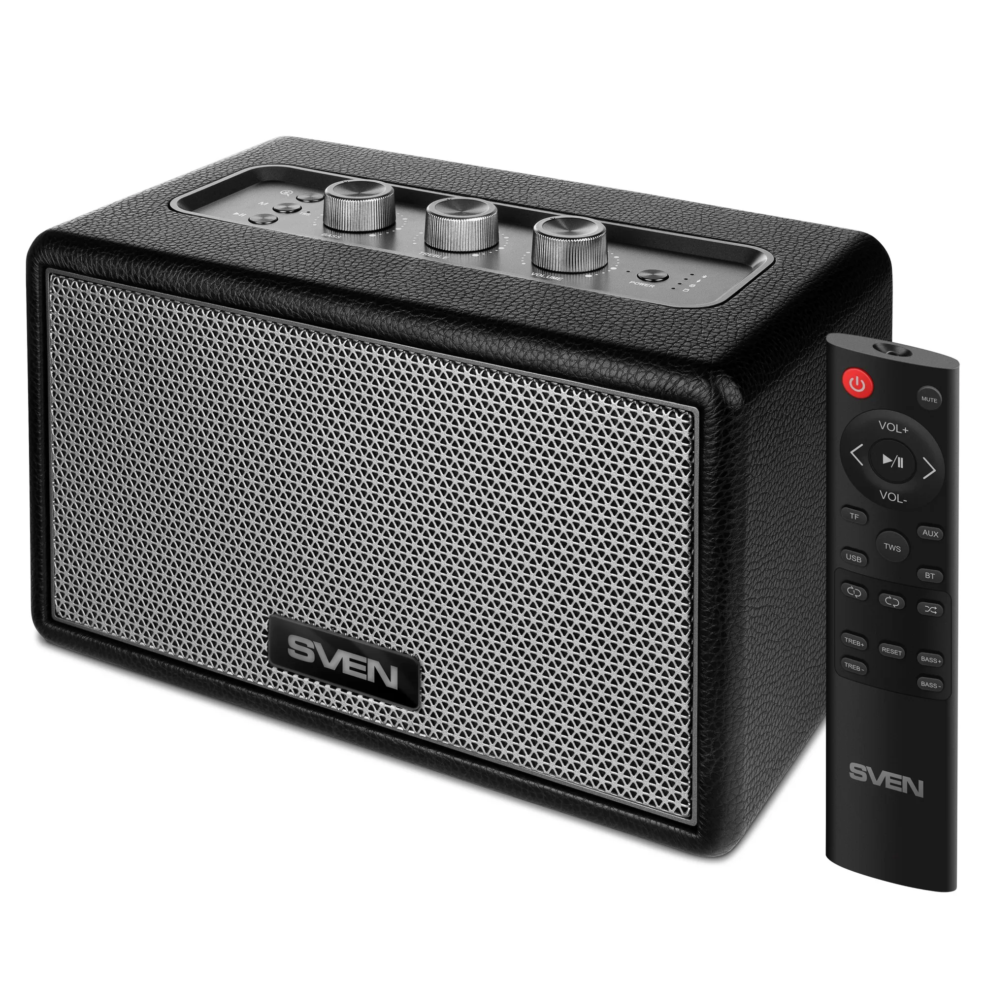 Sistem audio pentru casa SVEN HA-950 Black / 60W / Bluetooth / USB / microSD