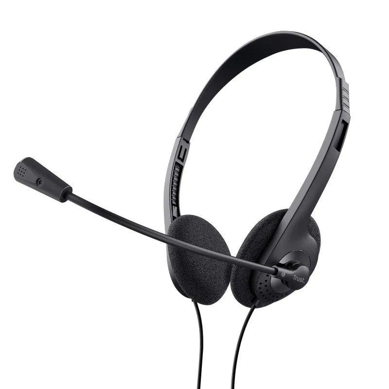 Casti Trust Primo / 3.5mm / Black