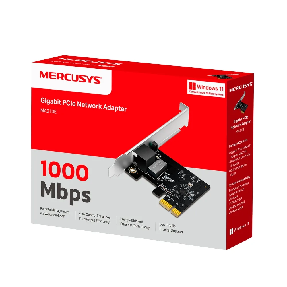 Gigabit PCle Network Adapter / MERCUSYS MA210E