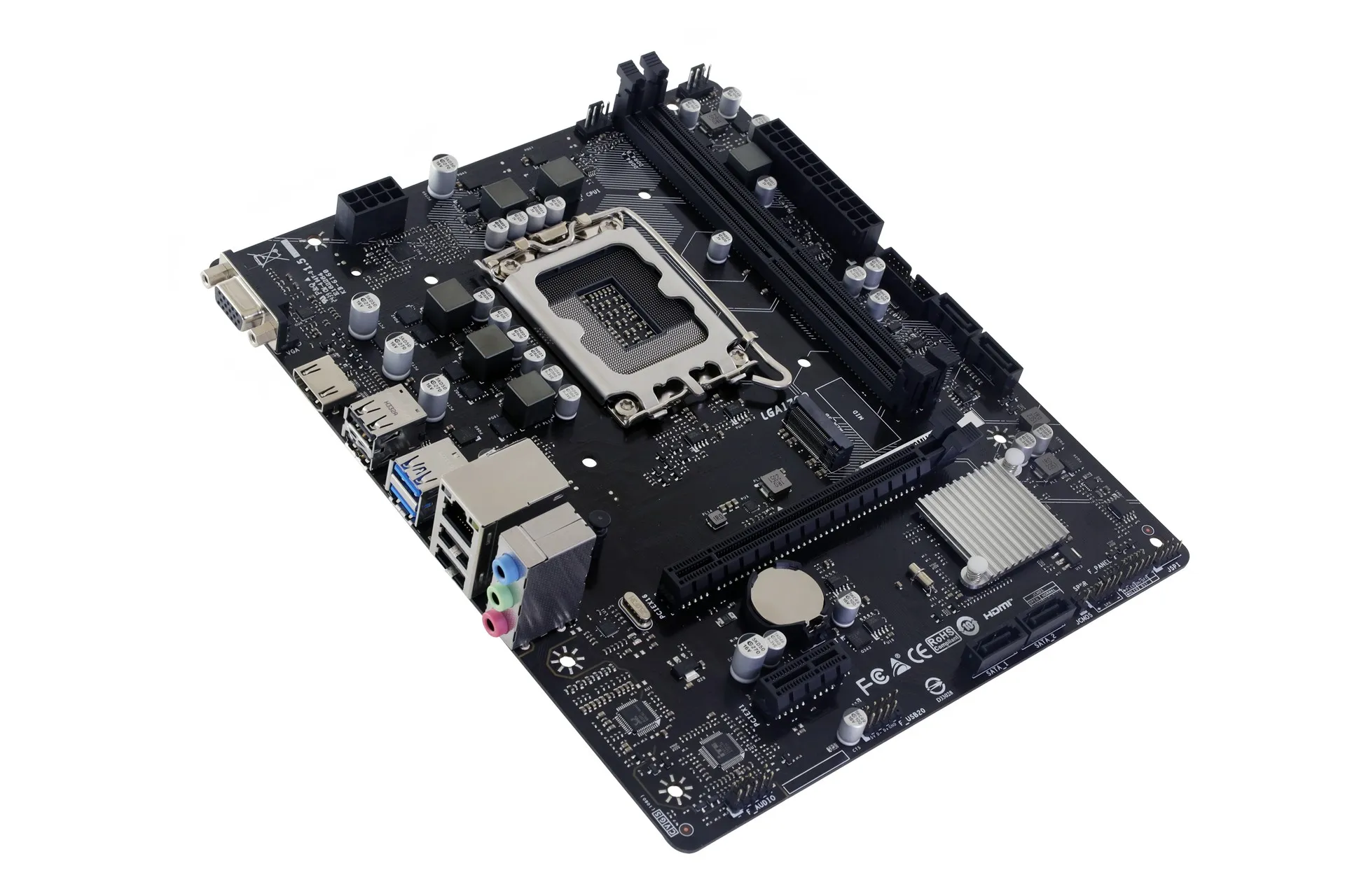 Placa de baza BIOSTAR H610MHC 2.0 / Socket 1700 / Intel H610 / mATX