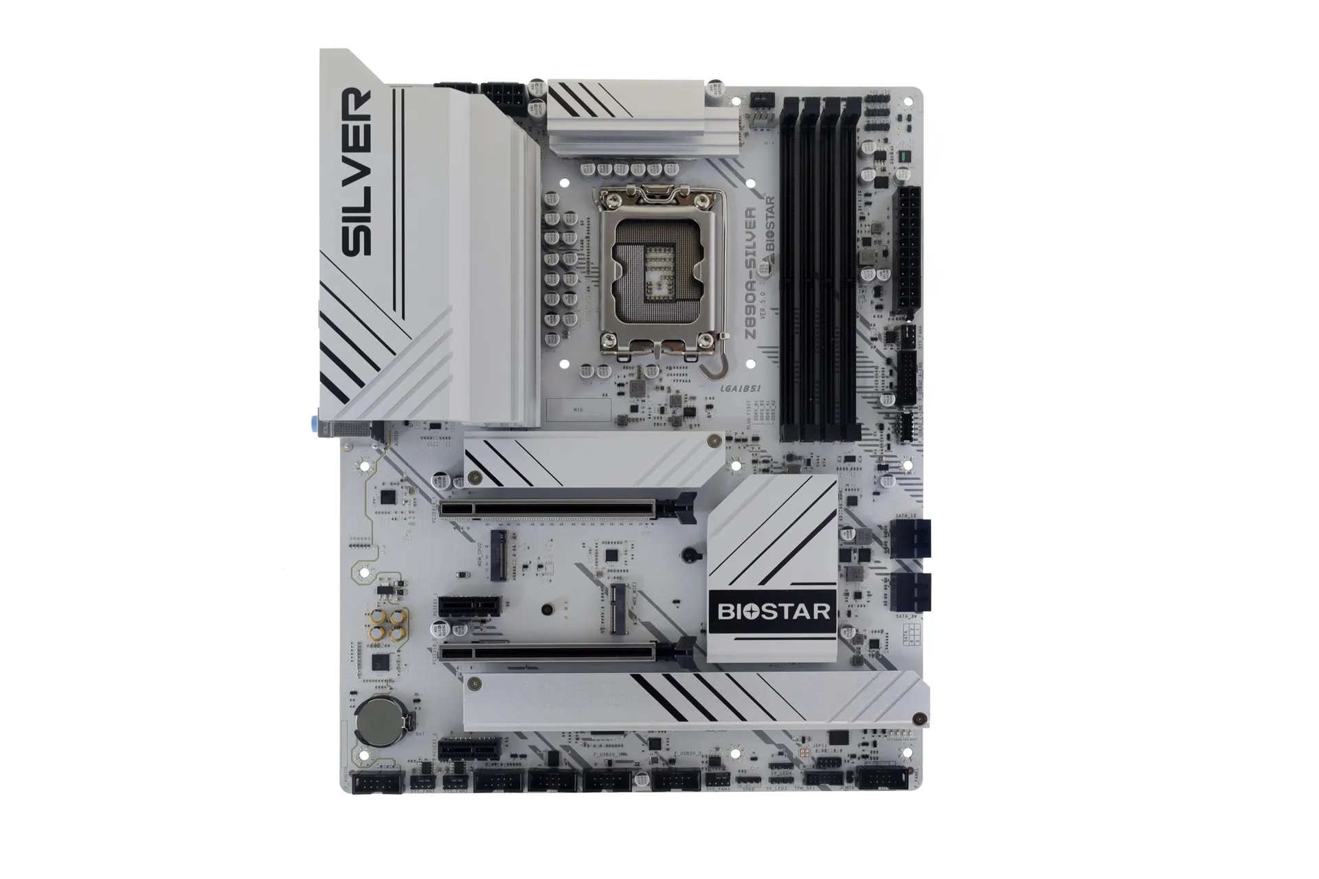Placa de baza BIOSTAR Z890A-SILVER/ 1851/ Z890/ DDR5 / ATX