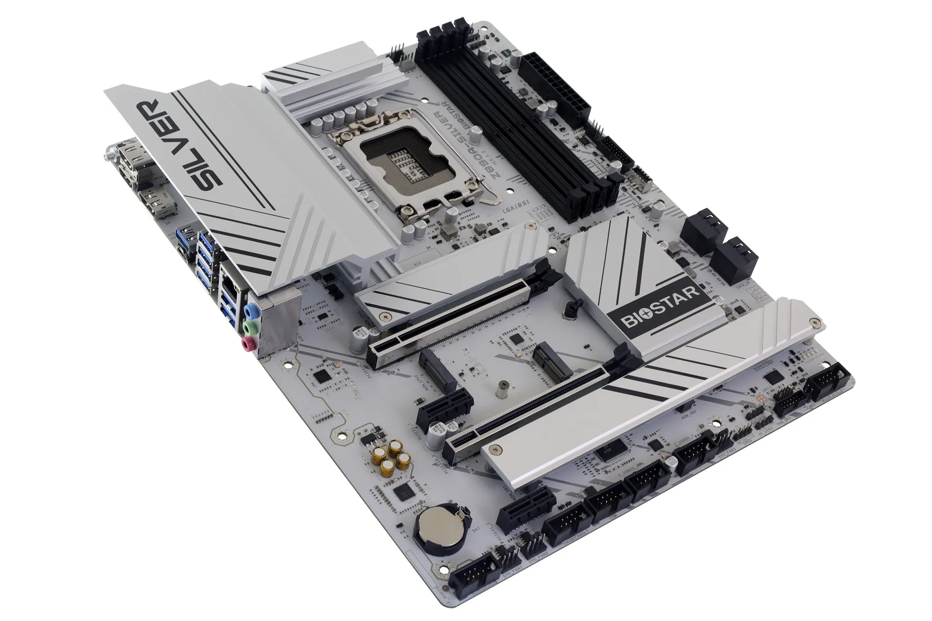Placa de baza BIOSTAR Z890A-SILVER/ 1851/ Z890/ DDR5 / ATX