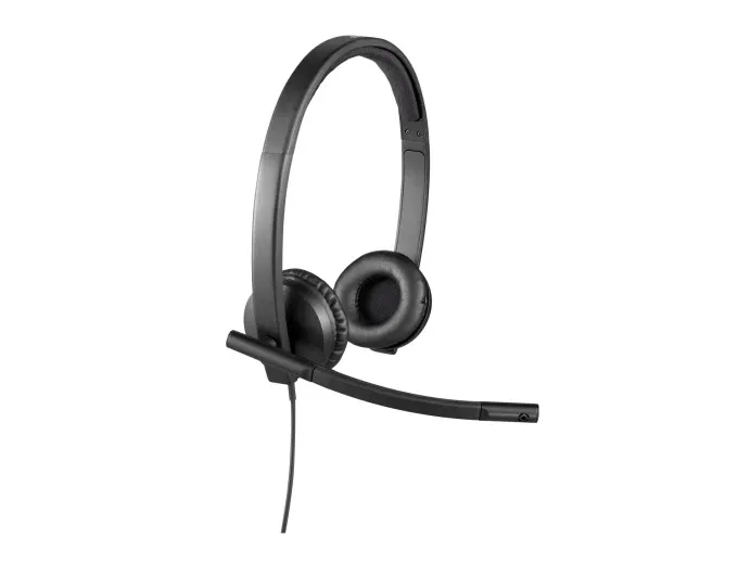 Casti Logitech H570e / Stereo / USB-C / Black