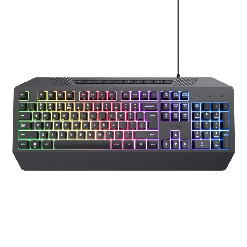 Tastatura Gaming Trust GXT 836 EVOCX, USB, Black