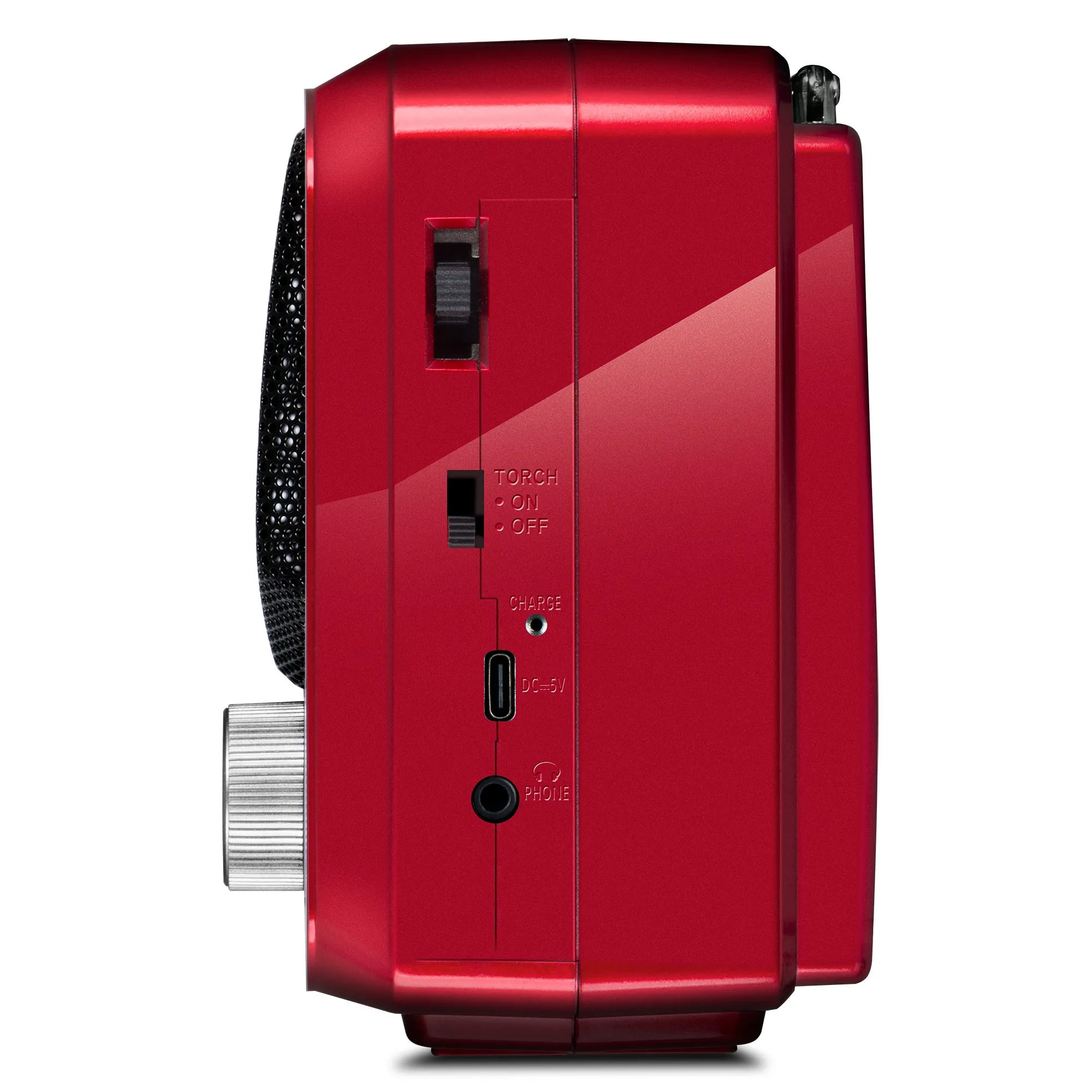 Boxa portabila SVEN SRP-150, Red / 3W / Bluetooth / FM/AM/SW Radio / USB / microSD