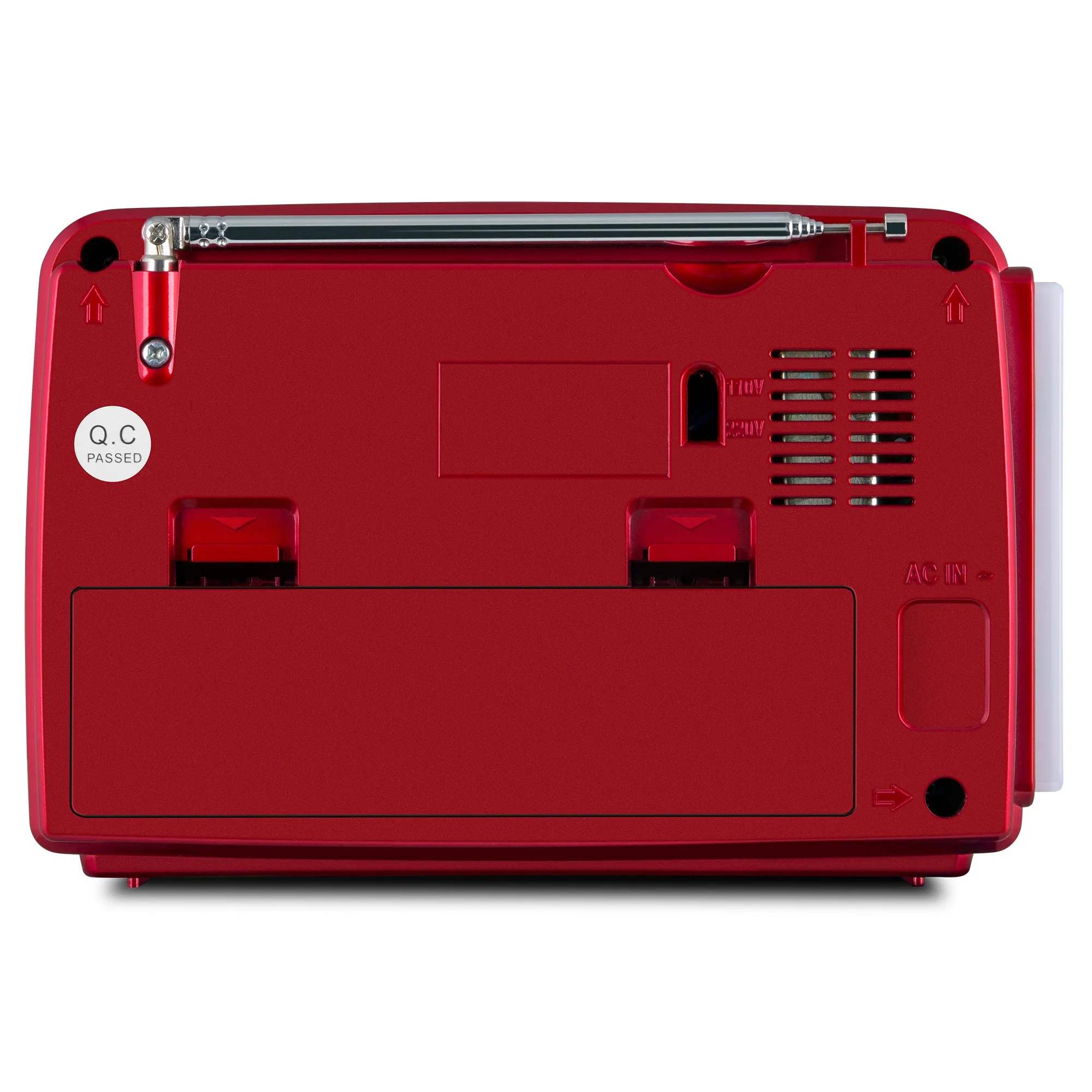Boxa portabila SVEN SRP-150, Red / 3W / Bluetooth / FM/AM/SW Radio / USB / microSD