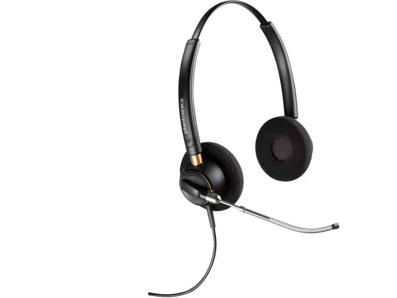 Casti Binaurale Poly EncorePro 520V/  Black