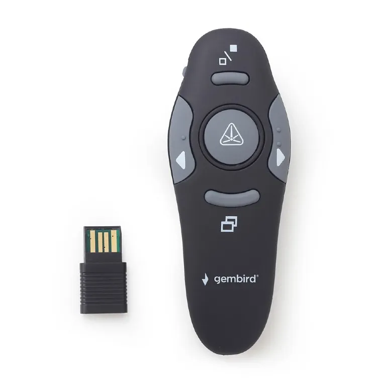 Prezentator wireless cu indicator laser Gembird WP-L-11