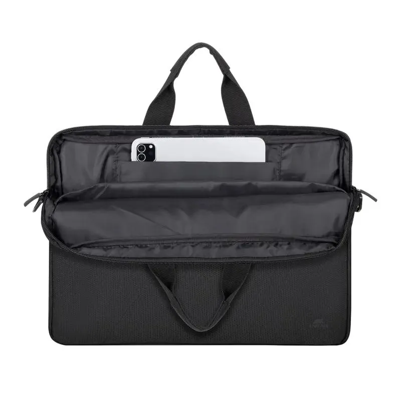 Laptop Bag Rivacase Komodo, 15.6", Polyester, Black