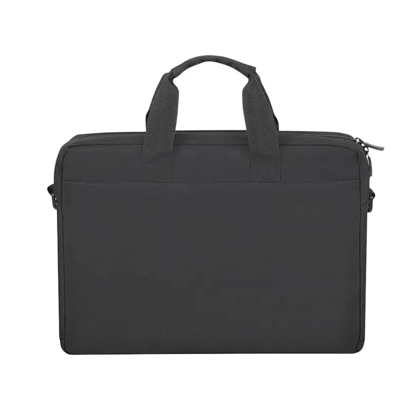 Laptop Bag Rivacase 7521, 14", Eco-Friendly rPET Polyester, Black