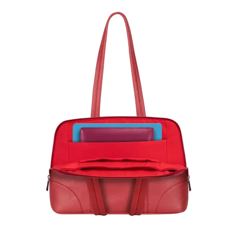 Laptop Bag RivaCase Orly, 14", Polyester, Red