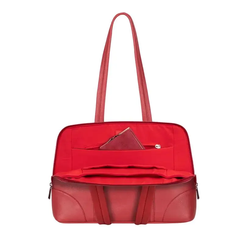 Laptop Bag RivaCase Orly, 14", Polyester, Red