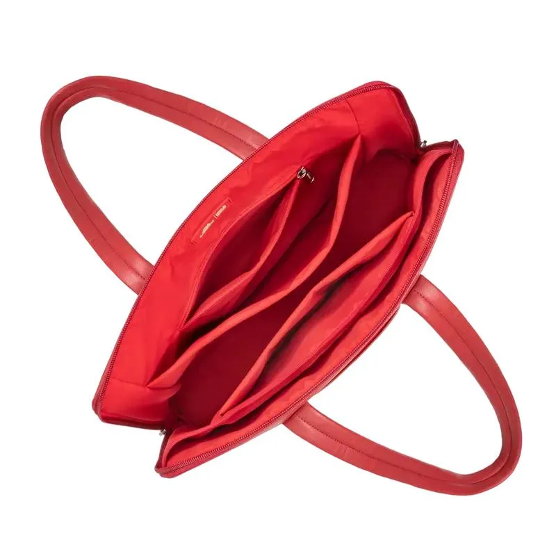 Laptop Bag RivaCase Orly, 14", Polyester, Red