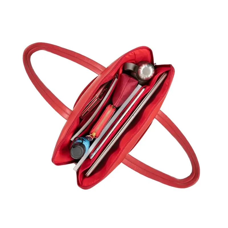 Laptop Bag RivaCase Orly, 14", Polyester, Red