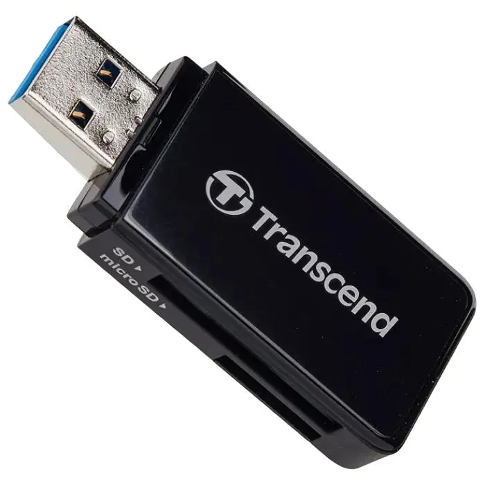 Memory Card Reader Transcend TS-RDF5, USB Type-A, Black