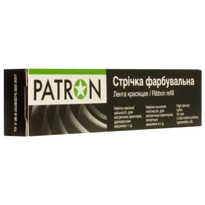 Ink ribbon Patron 13мм*12м, left mebius
