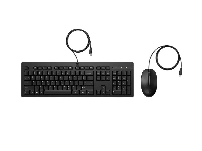 Tastatura si mouse HP 225 Black