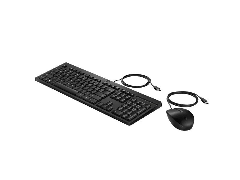 Tastatura si mouse HP 225 Black