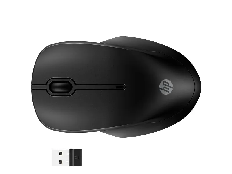 Mouse ambidextru dual wireless HP 255 Black