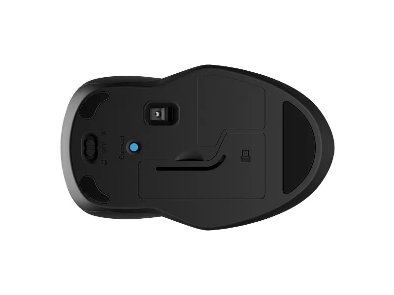Mouse ambidextru dual wireless HP 255 Black