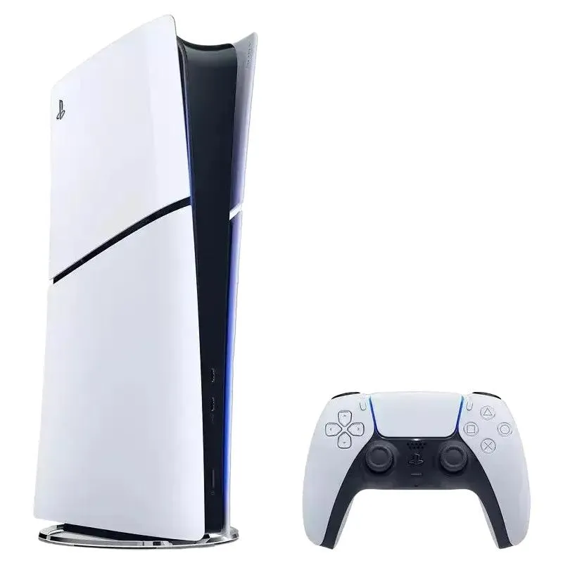 System Video Game Console SONY PlayStation 5 Slim Digital Edition+Fortnite Flowering Chaos, White