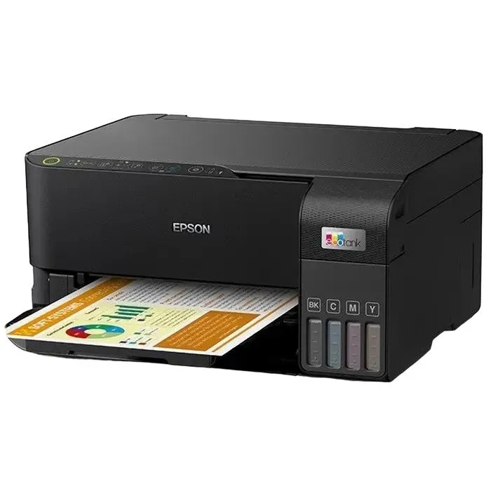 Inkjet Printer Epson MFD EcoTank L3550, Black