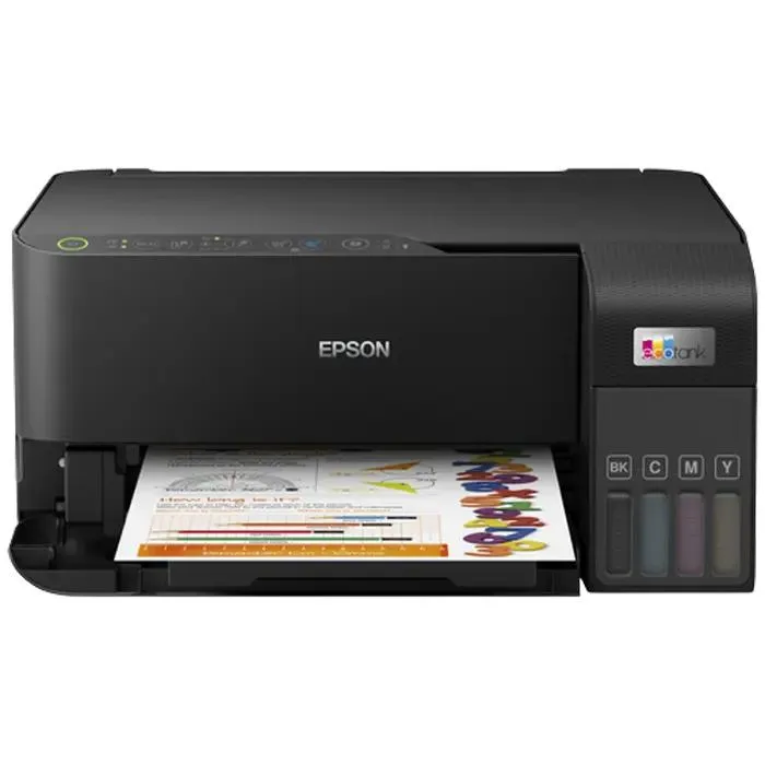 Inkjet Printer Epson MFD EcoTank L3550, Black