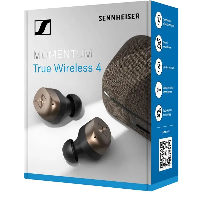 Headphones Sennheiser Momentum 4 TWS, Black | Copper