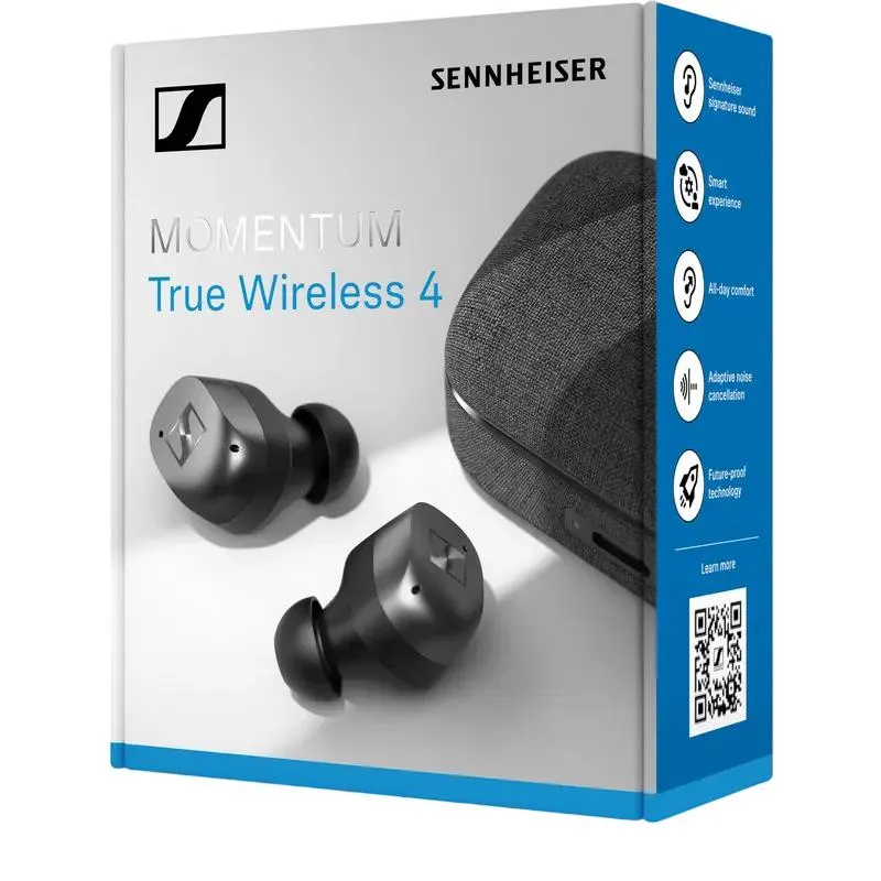Headphones Sennheiser Momentum 4 TWS, Black | Graphite