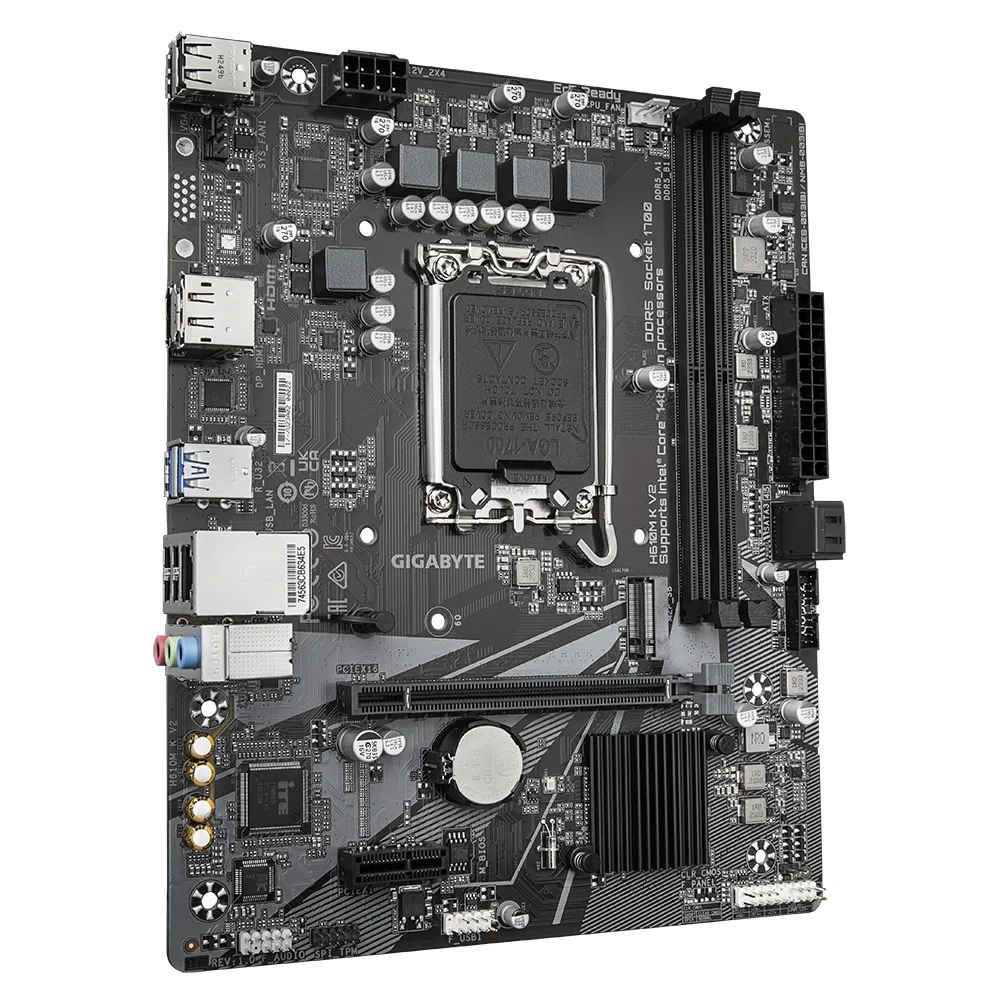 Paca de baza GIGABYTE H610M K V2/ 1700 / H610 / DDR5 / mATX
