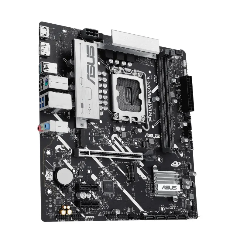 Placa de baza ASUS PRIME B860M-K/ 1851/ B860/ DDR5/ mATX