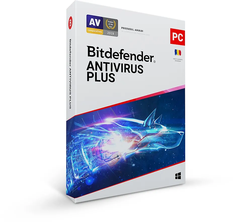 Bitdefender Antivirus Plus 1 user/12months