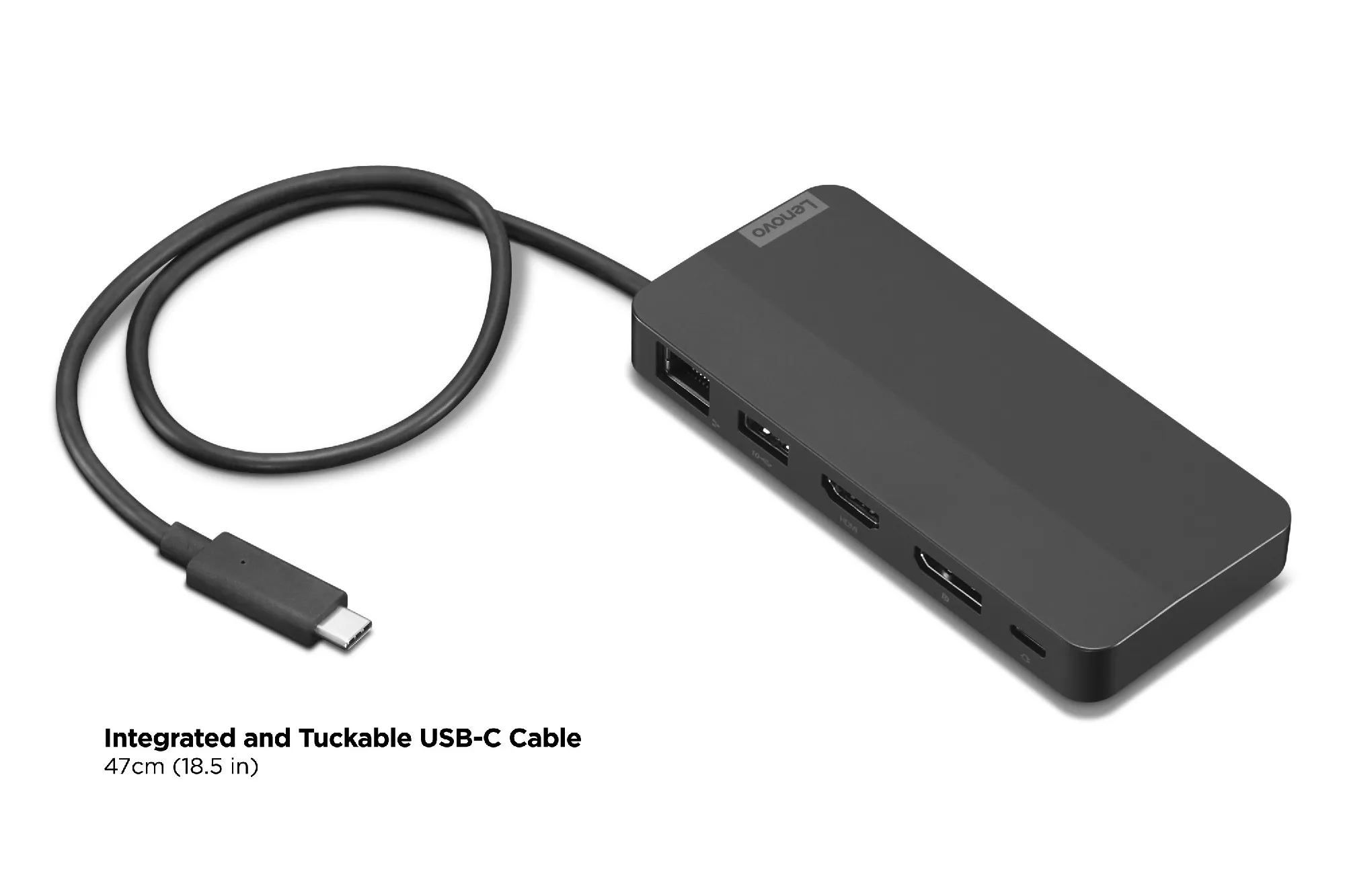 Lenovo USB-C Dual Display Travel Dock