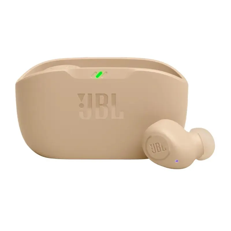 Headphones JBL Wave Buds, Beige