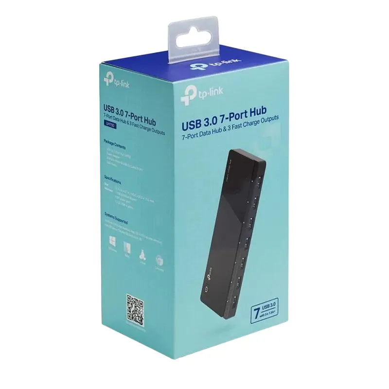 USB Hub TP-LINK UH700, Black