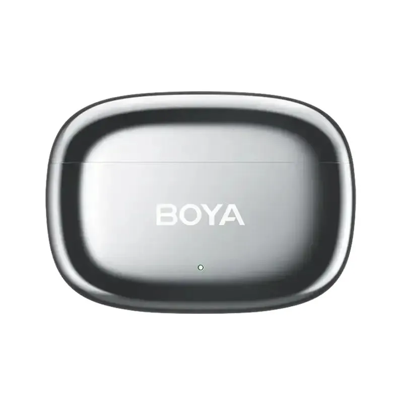 Portable Recording Microphone Boya Mini 2-02, Wireless, Silver