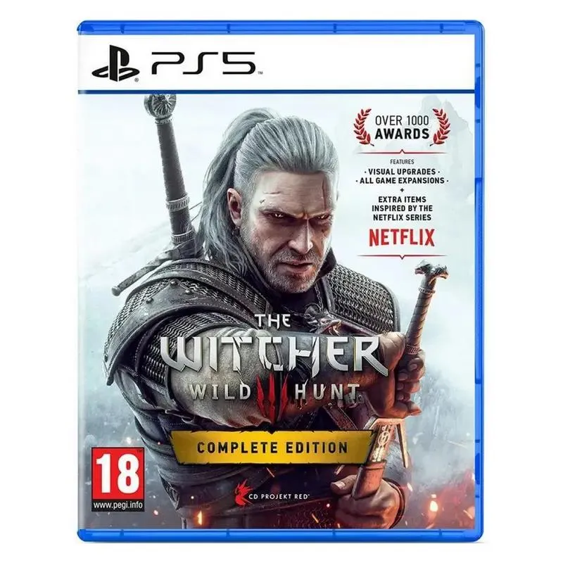ActiVision The Witcher 3: Wild Hunt - Complete Edition, Action & Adventure, PlayStation 5, Disc
