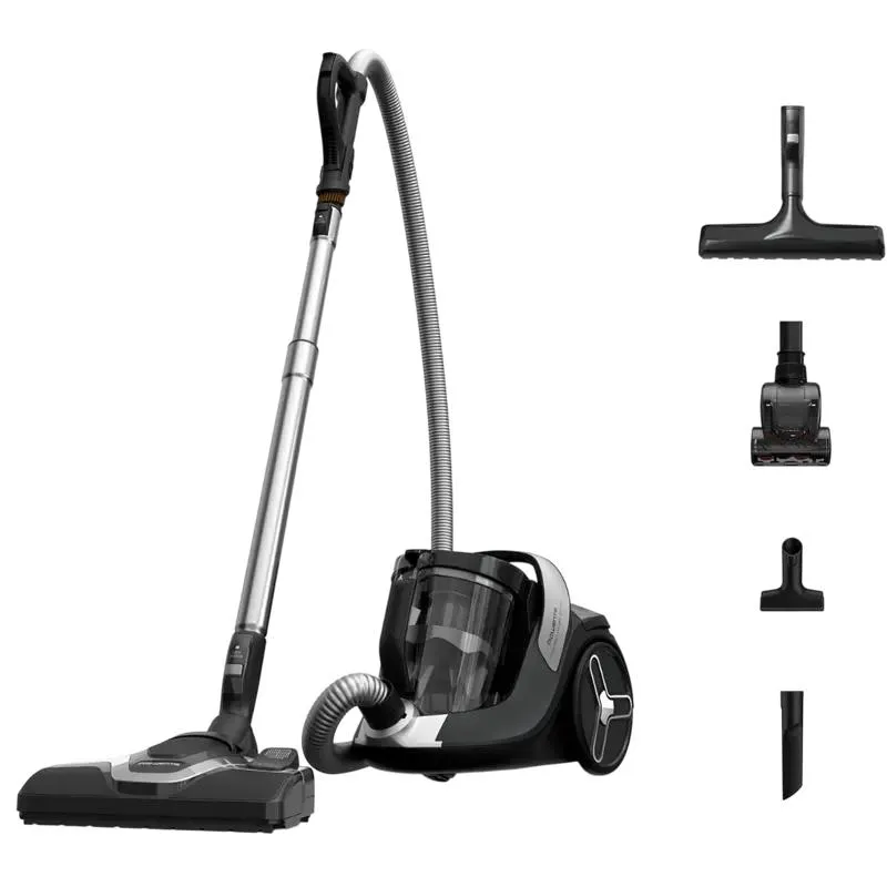 Vacuum Cleaner Rowenta RO7C66EA, Black | Silver