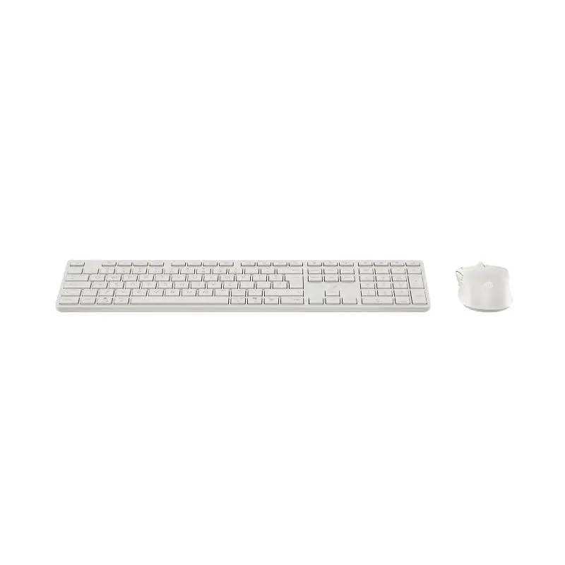 Keyboard & Mouse Kit HP 490C, Wireless, White