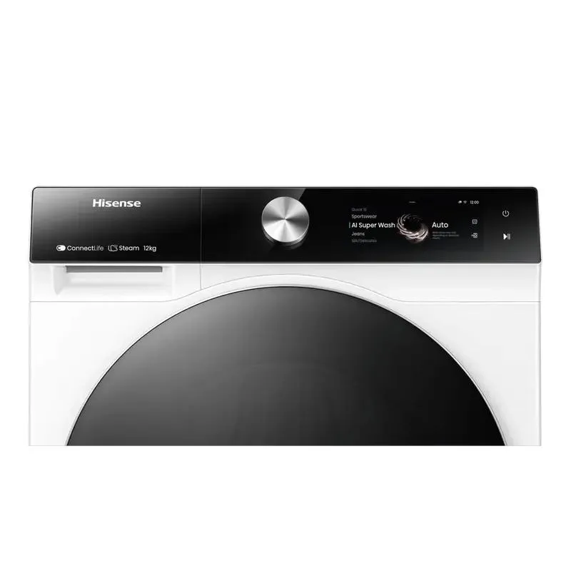 Washing machine Hisense WF7S1247BW, 12kg, White
