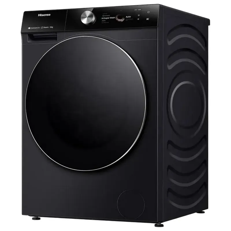 Washing machine Hisense WF7S1247BB, 12kg, Black