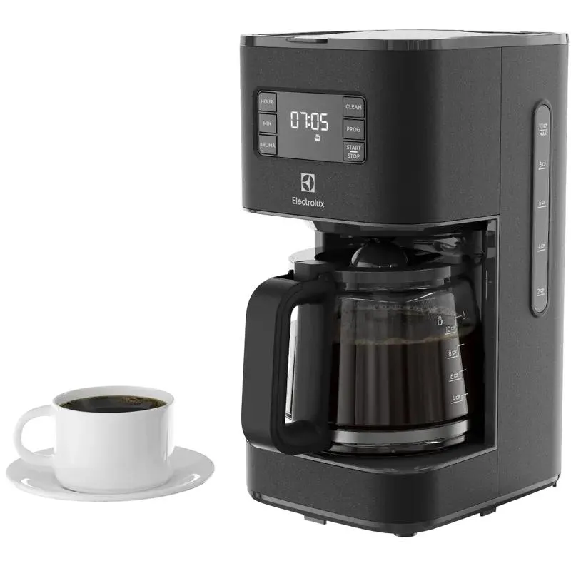 Drip Coffee Maker Electrolux E5CM1-6AN, 1080W, Black