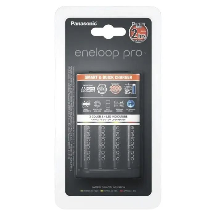 Battery Charger Panasonic K-KJ55HCD40E, Black