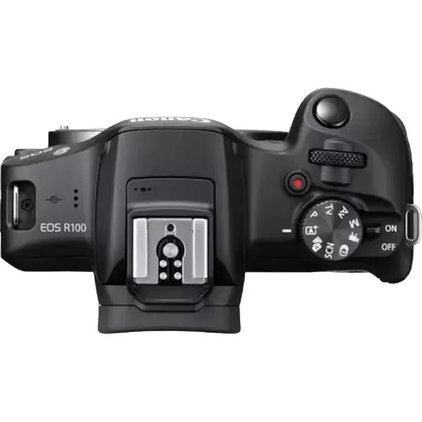 Mirrorless Camera Canon EOS R100 Black & RF-S 18-45mm f/4.5-6.3 IS STM KIT