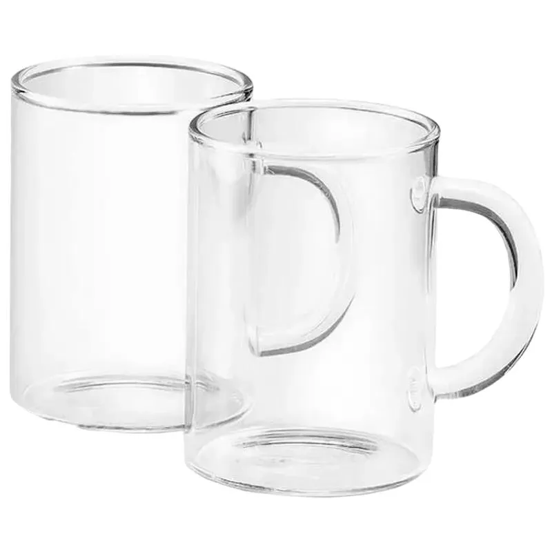 Set of glasses DeLonghi DLSC320, 250 ml, 2 pcs, Transparent