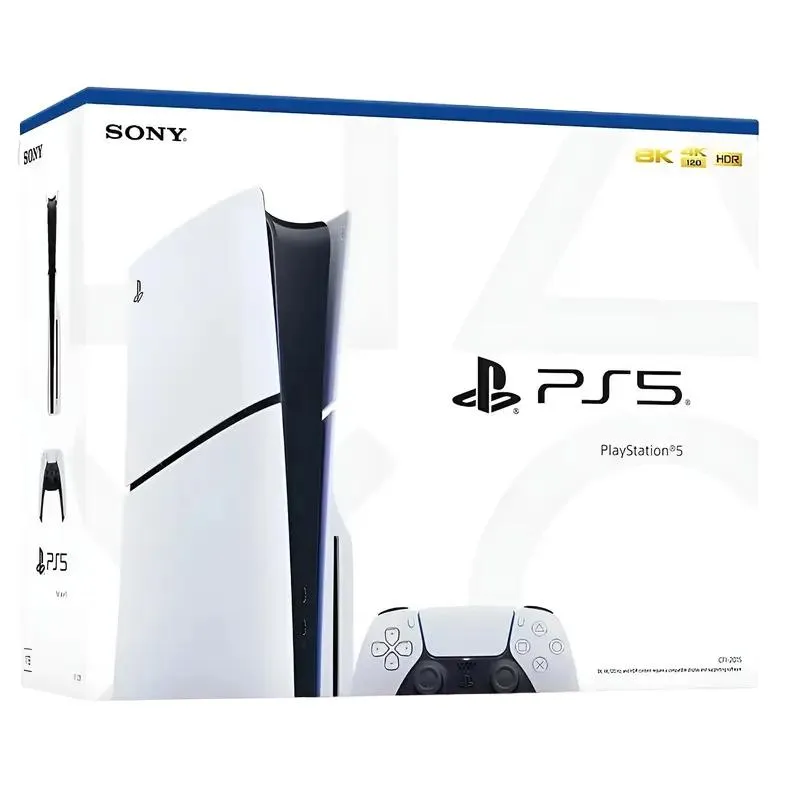 System Video Game Console SONY PlayStation 5 Slim, White