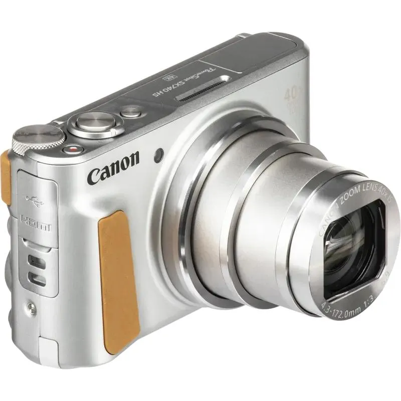 Compact Digital Camera Canon PowerShot SX740 HS Lite Edition, Silver