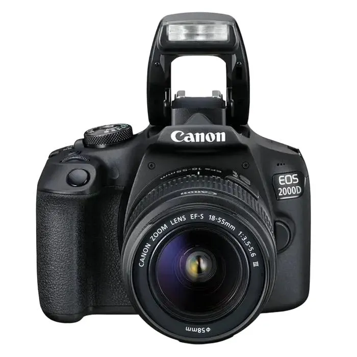 DSLR Camera Canon EOS 2000D & EF-S 18-55mm  f/3.5-5.6 IS II KIT